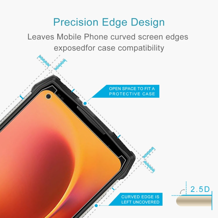 50 PCS 0.26mm 9H 2.5D Tempered Glass Film, For Ulefone Power Armor 13 (50 PCS)