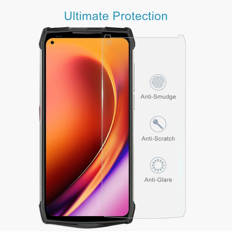 50 PCS 0.26mm 9H 2.5D Tempered Glass Film, For Ulefone Power Armor 13 (50 PCS)