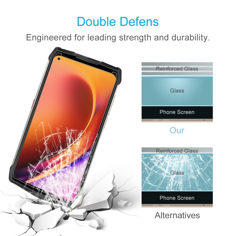 50 PCS 0.26mm 9H 2.5D Tempered Glass Film, For Ulefone Power Armor 13 (50 PCS)