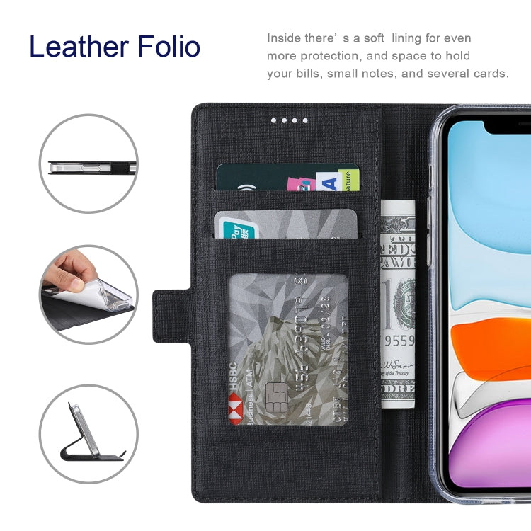 ViLi K Series Shockproof TPU + PU Leather Magnetic Buckle Horizontal Flip Case with Card Slots & Wallet & Holder, For Motorola Moto Edge 20 Lite, For Motorola Moto Edge 20 Pro, For OnePlus Nord 2 5G