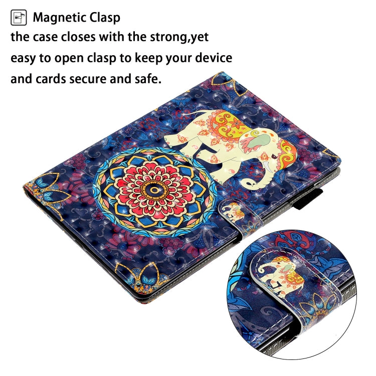 3D Embossing Pattern Horizontal Flip Leather Case with Holder & Card Slots & Wallet, For Galaxy Tab A 8.0 (2019) T290, For Galaxy Tab A 10.1 T580, For Galaxy Tab A 10.1 (2019) T510, For Galaxy Tab S5e T720