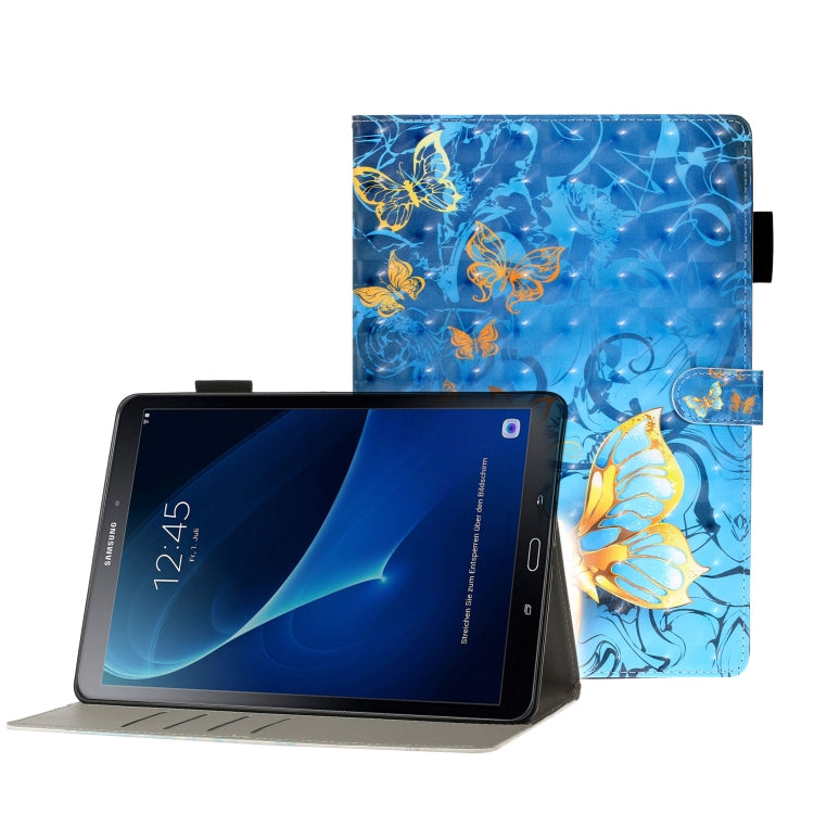 3D Embossing Pattern Horizontal Flip Leather Case with Holder & Card Slots & Wallet, For Galaxy Tab A 8.0 (2019) T290, For Galaxy Tab A 10.1 T580, For Galaxy Tab A 10.1 (2019) T510, For Galaxy Tab S5e T720
