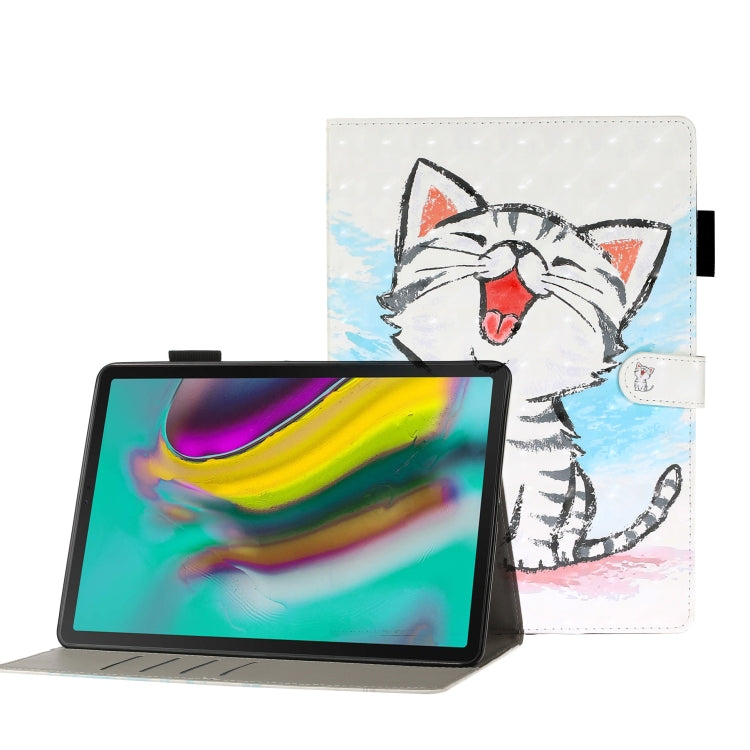 3D Embossing Pattern Horizontal Flip Leather Case with Holder & Card Slots & Wallet, For Galaxy Tab A 8.0 (2019) T290, For Galaxy Tab A 10.1 T580, For Galaxy Tab A 10.1 (2019) T510, For Galaxy Tab S5e T720