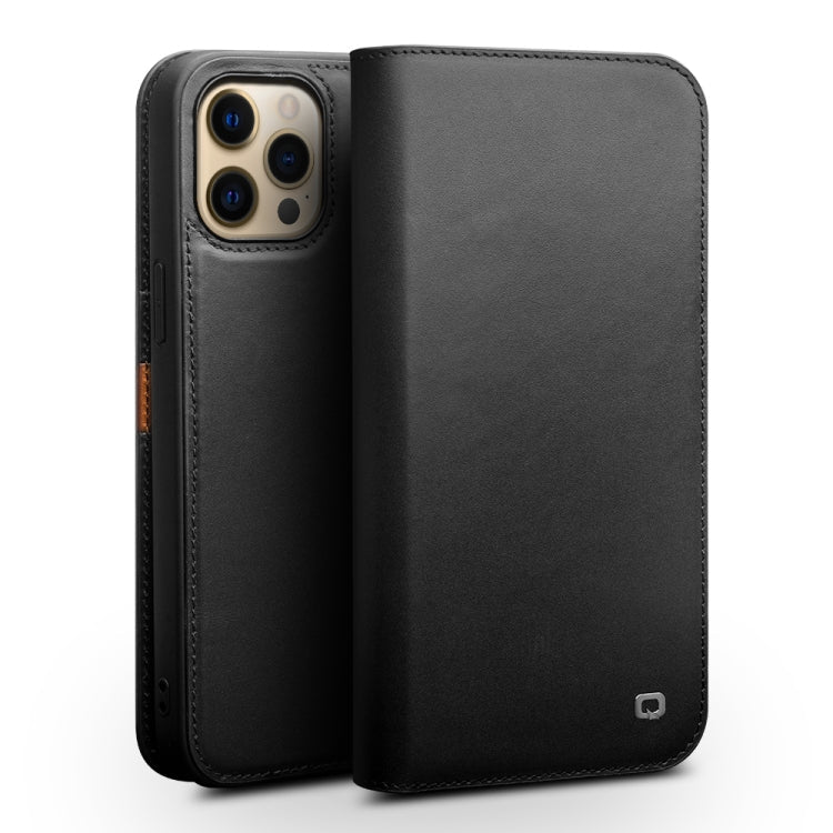 QIALINO Business Horizontal Flip Leather Case with Holder & Card Slots & Wallet, For iPhone 13 Pro, For iPhone 13 Pro Max, For iPhone 13, For iPhone 13 mini
