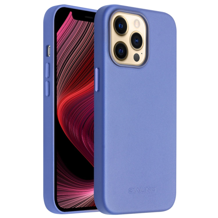 QIALINO Nappa Cowhide MagSafe Magnetic Protective Case, For iPhone 13 Pro, For iPhone 13 Pro Max, For iPhone 13, For iPhone 13 mini