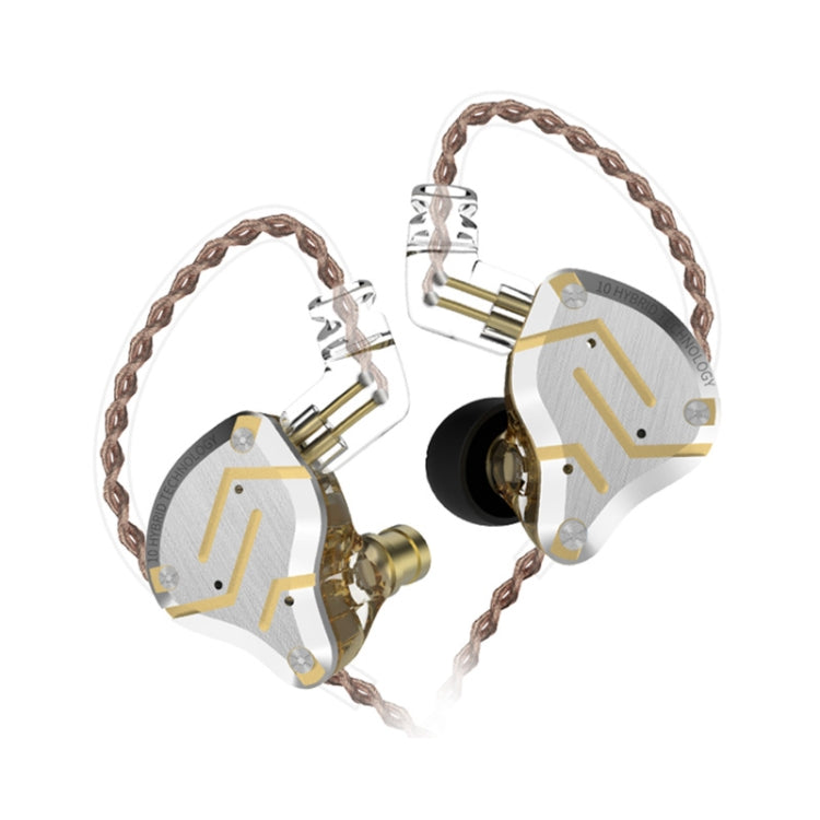 KZ ZS10 Pro 10-unit Ring Iron Gaming In-ear Wired Earphone,, ZS10 Pro Standard Version(Black), ZS10 Pro Standard Version(Blue), ZS10 Pro Standard Version(Streamer Blue), ZS10 Pro Standard Version(Glare Gold), ZS10 Pro Standard Version(Purple)          ...
