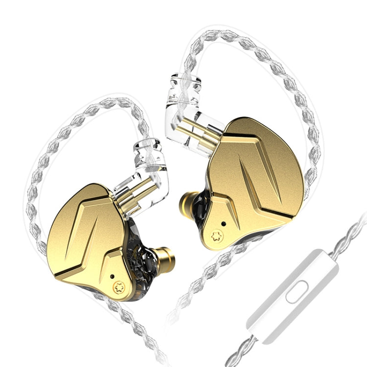 KZ ZSN Pro X Ring Iron Hybrid Drive Metal In-ear Wired Earphone,, ZSN Pro X Mic Version(Gold), ZSN Pro X Standard Version(Black), ZSN Pro X Standard Version(Gold), ZSN Pro X Mic Version(Black)