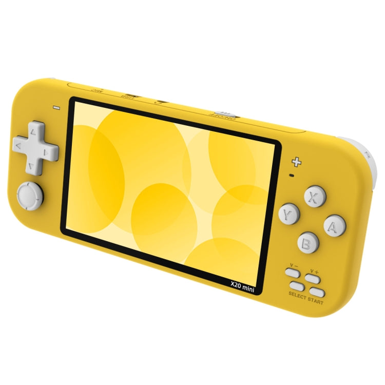X20 mini Classic Games Handheld Game Console with 4.3 inch Screen & 8GB Memory, X20 mini / Grey, X20 mini / Yellow, X20 mini / Green, X20 mini / Blue