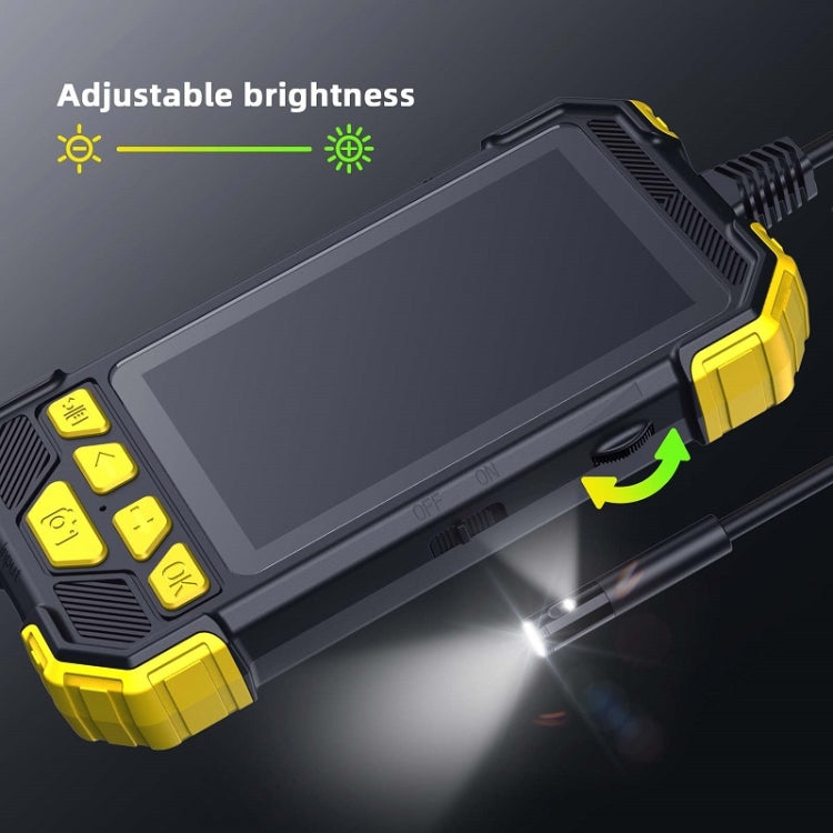 Y19 8mm Dual Lens Hand-held Hard-wire Endoscope with 4.3-inch IPS Color LCD Screen, 2m, 3.5m, 5m, 10m