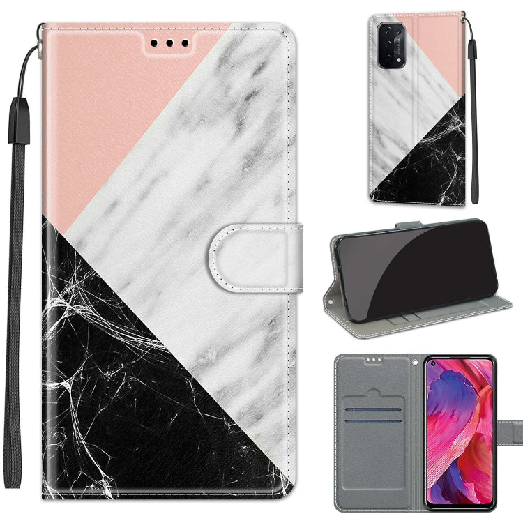 Voltage Coloured Drawing Magnetic Clasp Horizontal Flip PU Leather Case with Holder & Card Slots, For OPPO A93 5G / A93s 5G / A54 5G / A74 5G