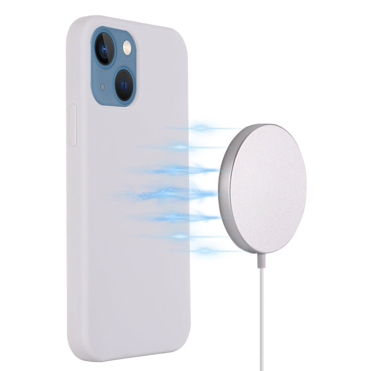 Shockproof Silicone Magnetic Magsafe Case, For iPhone 13 mini, For iPhone 13