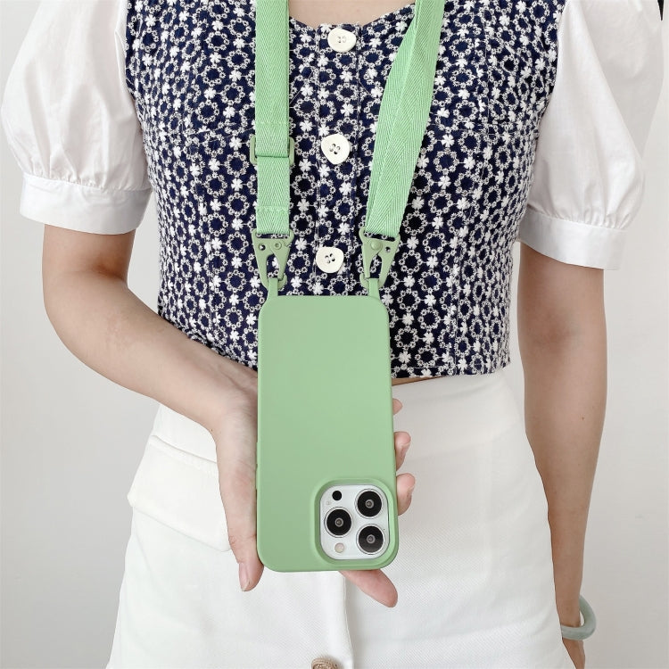 Elastic Silicone Protective Case with Wide Neck Lanyard, For iPhone 12 / 12 Pro, For iPhone 11, For iPhone 11 Pro, For iPhone 13 mini, For iPhone 12 Pro Max