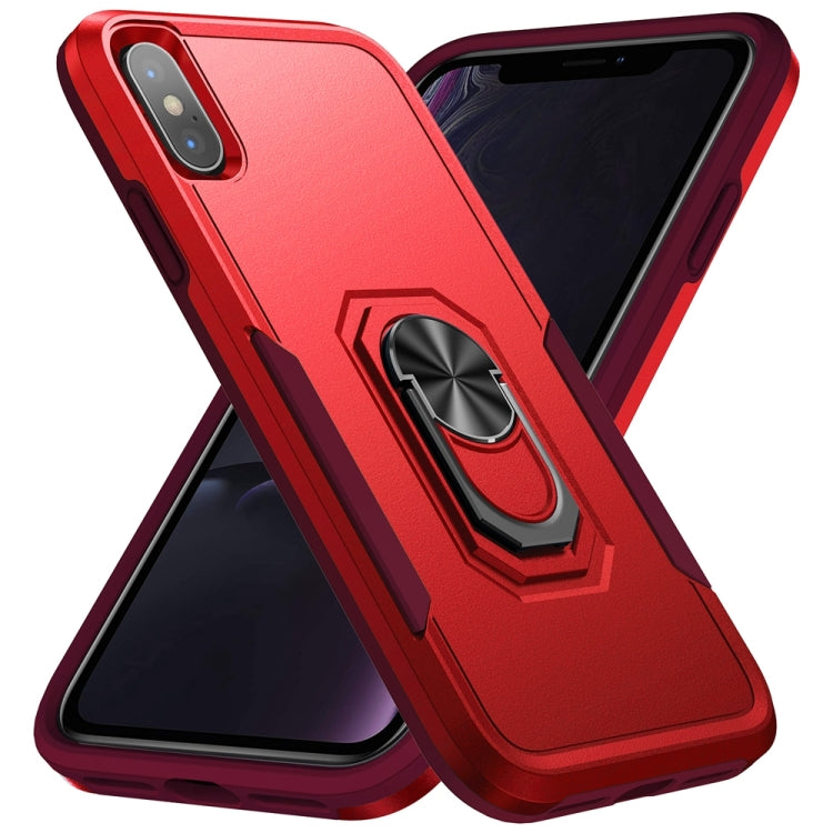 Pioneer Armor Heavy Duty PC + TPU Shockproof Case with Holder, For iPhone 11 Pro, For iPhone 11 Pro Max, For iPhone X / XS, For iPhone XR