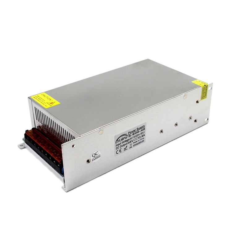 LED Light Bar Monitoring Security Display High-power Lamp Power Supply, Size: 245 x 125 x 65mm, S-600-12 DC12V 50A 600W, S-1000-12 DC12V 83.3A 1000W, S-600-24 DC24V 25A 600W, S-800-24 DC24V 33A 800W, S-1000-24 DC24V 41.7A 1000W, S-800-36 DC36V 22A 800W...
