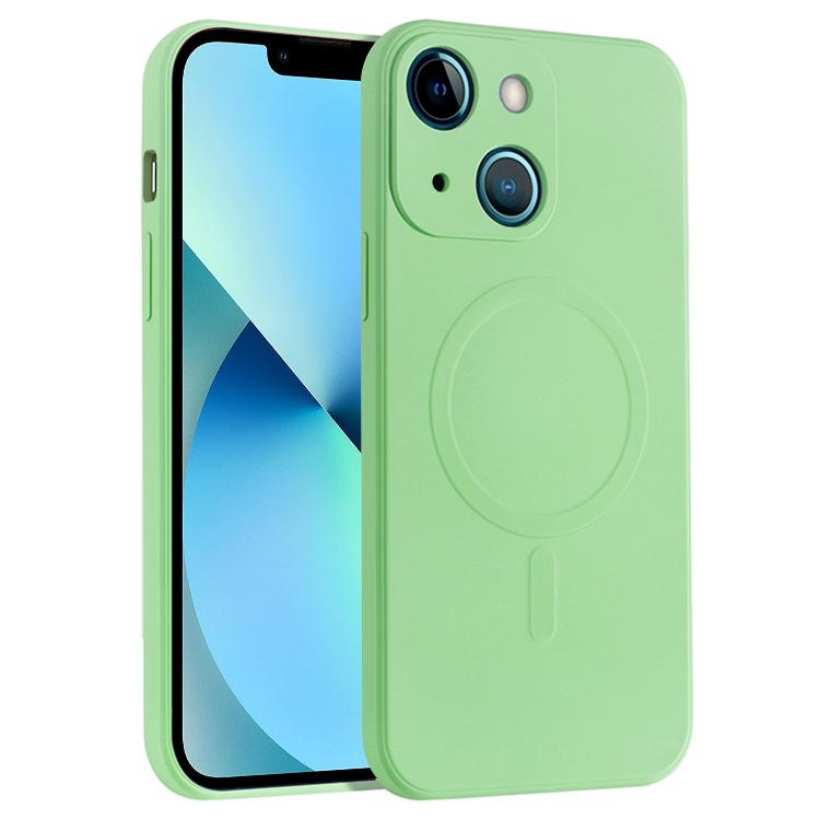 Liquid Silicone Full Coverage Shockproof Magsafe Case, For iPhone 13 mini, For iPhone 13, For iPhone 13 Pro