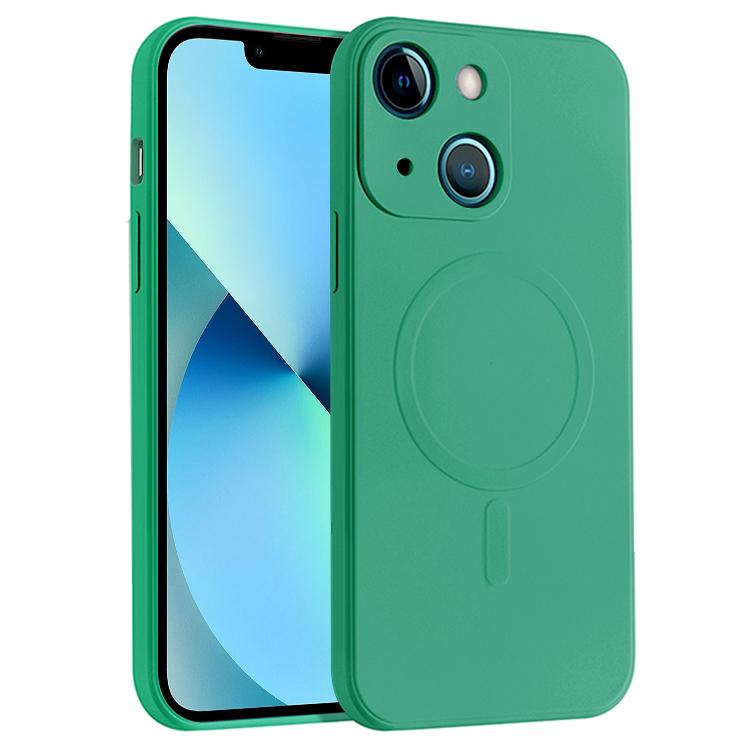 Liquid Silicone Full Coverage Shockproof Magsafe Case, For iPhone 13 mini, For iPhone 13, For iPhone 13 Pro