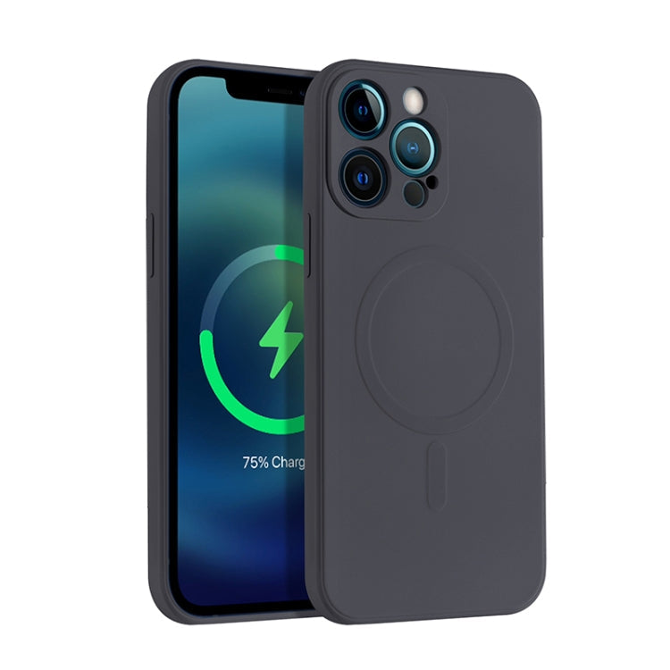 Liquid Silicone Full Coverage Shockproof Magsafe Case, For iPhone 13 Pro Max
