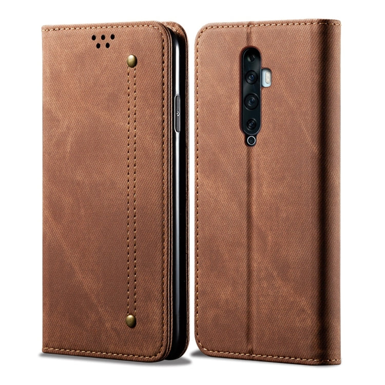 Denim Texture Casual Style Horizontal Flip Leather Case with Holder & Card Slots & Wallet, For OPPO A9 / F11, For OPPO Reno 2, For Huawei Mate 30, For Huawei P30 Pro, For Huawei P30, For Huawei P Smart Z / Y9 Prime