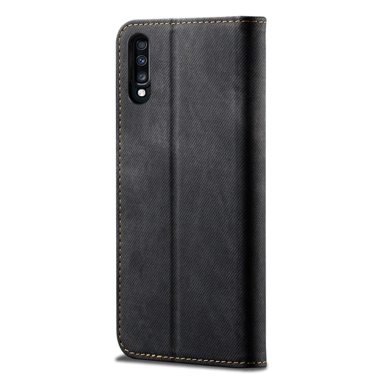 Denim Texture Casual Style Horizontal Flip Leather Case with Holder & Card Slots & Wallet, For Galaxy A70, For Galaxy M30s, For Galaxy A20s, For Galaxy A50s / A50 / A30s, For Galaxy S10 5G, For Galaxy S10