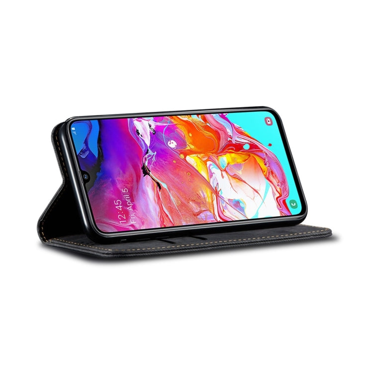 Denim Texture Casual Style Horizontal Flip Leather Case with Holder & Card Slots & Wallet, For Galaxy A70, For Galaxy M30s, For Galaxy A20s, For Galaxy A50s / A50 / A30s, For Galaxy S10 5G, For Galaxy S10