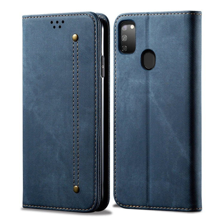 Denim Texture Casual Style Horizontal Flip Leather Case with Holder & Card Slots & Wallet, For Galaxy A70, For Galaxy M30s, For Galaxy A20s, For Galaxy A50s / A50 / A30s, For Galaxy S10 5G, For Galaxy S10