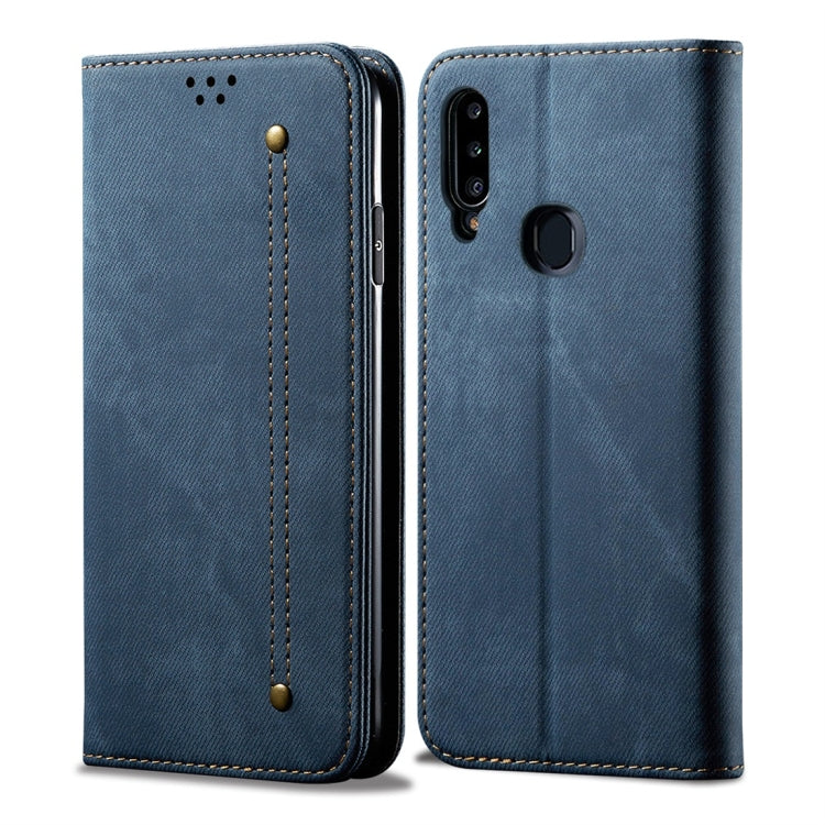 Denim Texture Casual Style Horizontal Flip Leather Case with Holder & Card Slots & Wallet, For Galaxy A70, For Galaxy M30s, For Galaxy A20s, For Galaxy A50s / A50 / A30s, For Galaxy S10 5G, For Galaxy S10