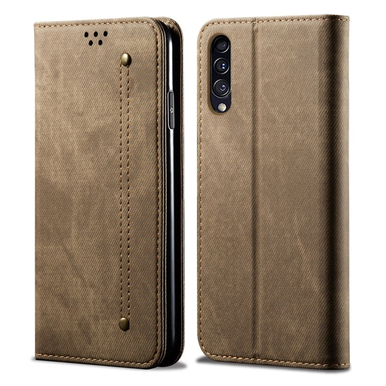 Denim Texture Casual Style Horizontal Flip Leather Case with Holder & Card Slots & Wallet, For Galaxy A70, For Galaxy M30s, For Galaxy A20s, For Galaxy A50s / A50 / A30s, For Galaxy S10 5G, For Galaxy S10