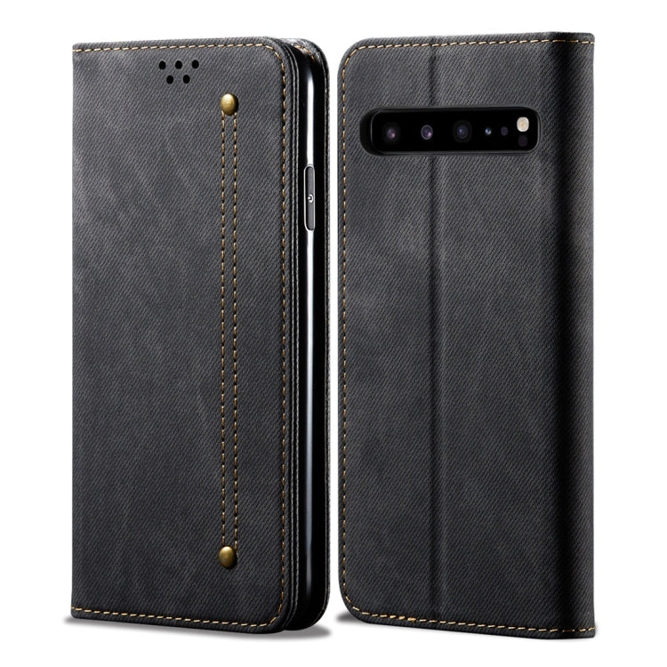 Denim Texture Casual Style Horizontal Flip Leather Case with Holder & Card Slots & Wallet, For Galaxy A70, For Galaxy M30s, For Galaxy A20s, For Galaxy A50s / A50 / A30s, For Galaxy S10 5G, For Galaxy S10