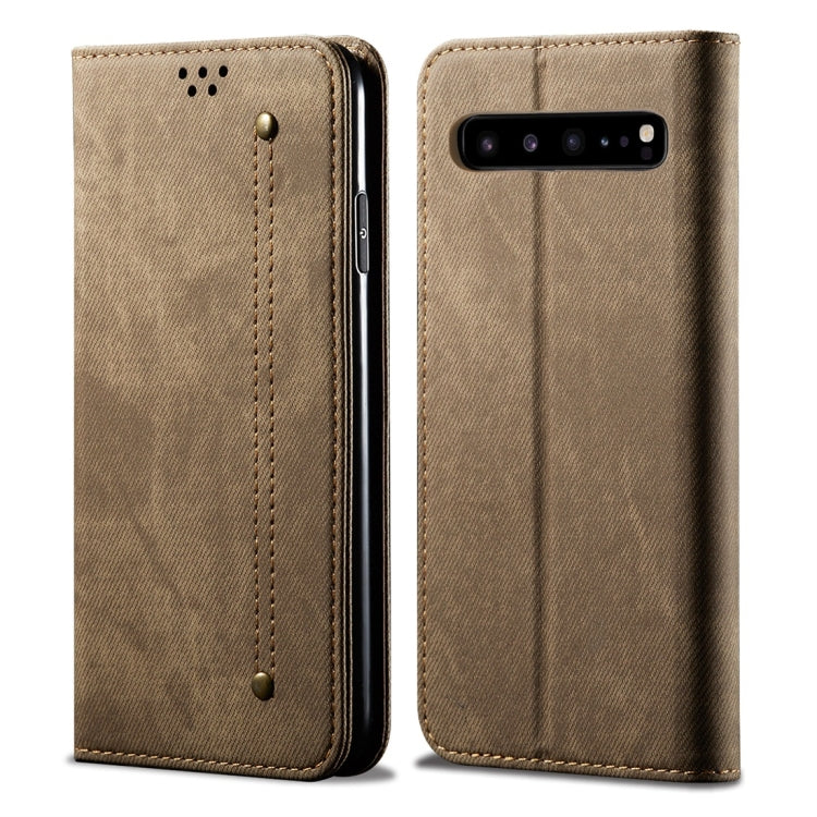 Denim Texture Casual Style Horizontal Flip Leather Case with Holder & Card Slots & Wallet, For Galaxy A70, For Galaxy M30s, For Galaxy A20s, For Galaxy A50s / A50 / A30s, For Galaxy S10 5G, For Galaxy S10
