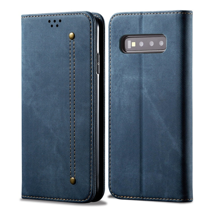 Denim Texture Casual Style Horizontal Flip Leather Case with Holder & Card Slots & Wallet, For Galaxy A70, For Galaxy M30s, For Galaxy A20s, For Galaxy A50s / A50 / A30s, For Galaxy S10 5G, For Galaxy S10