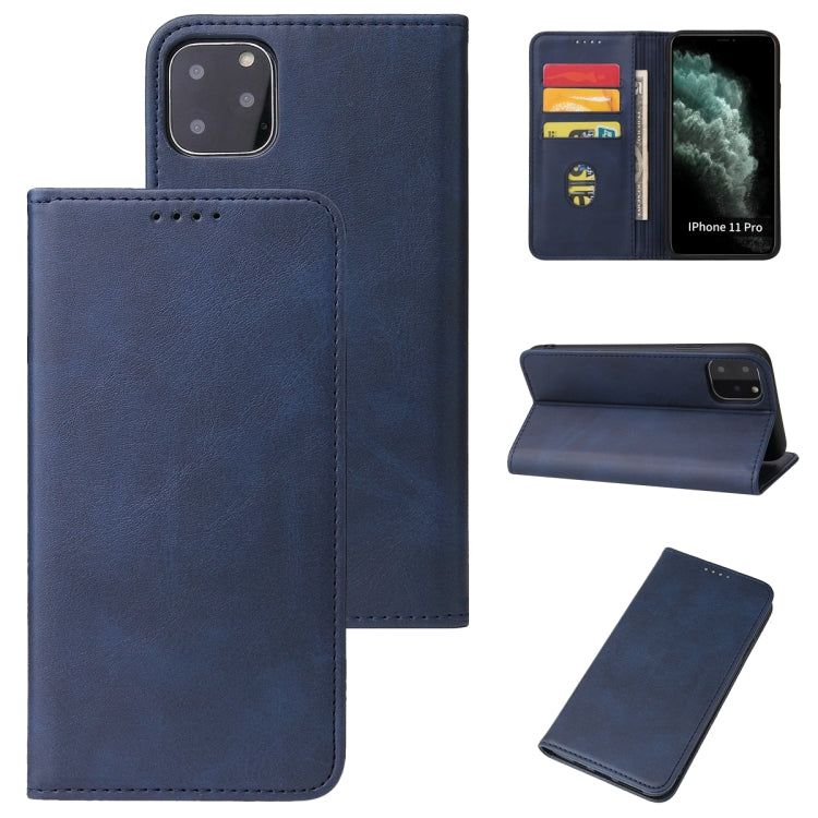 Calf Texture Magnetic Horizontal Flip Leather Case with Holder & Card Slots & Wallet, For iPhone 11 Pro, For iPhone SE 2022 / SE 2020 / 8 / 7, For iPhone 11