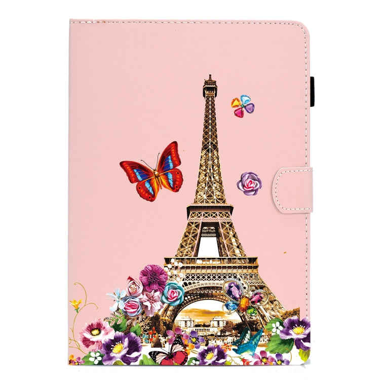 Pure Color Painting Horizontal Flip Leather Case with Card Slots & Holder & Lanyard & Sleep / Wake-up Function, For iPad mini 2024 / mini 6