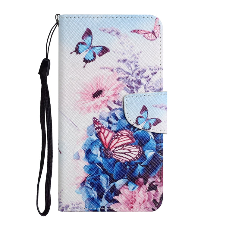 Painted Pattern Horizontal Flip Leather Case with Holder & Card Slot & Wallet, For iPhone X / XS