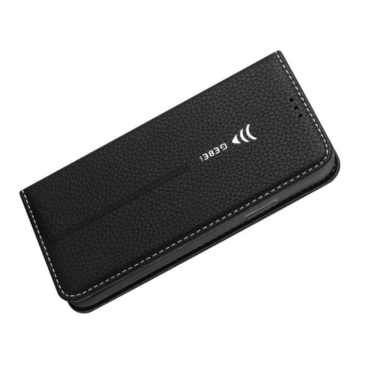 GEBEI PU+TPU Horizontal Flip Protective Case with Holder & Card Slots, For iPhone XR, For iPhone XS Max
