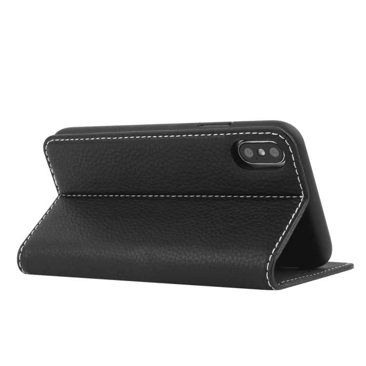 GEBEI PU+TPU Horizontal Flip Protective Case with Holder & Card Slots, For iPhone XR, For iPhone XS Max