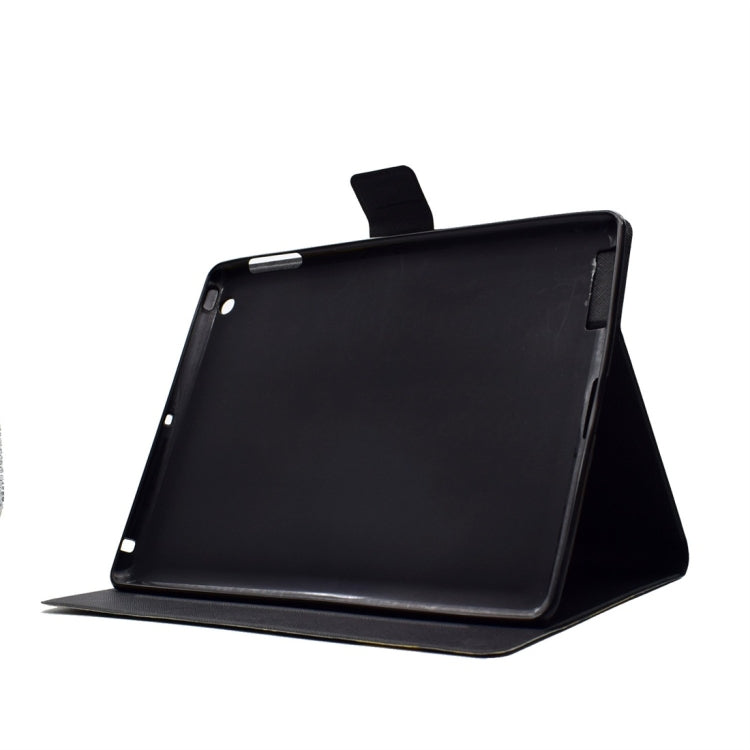 TPU Horizontal Flip Leather Case with Holder & Card Slot & Sleep / Wake-up Function, For iPad 4, For iPad 10.2 / 10.5, For iPad 9.7 (2017)