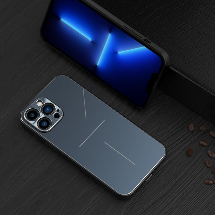 R-JUST RJ-52 3-Line Style Metal TPU Shockproof Protective Case, For iPhone 13, For iPhone 13 Pro, For iPhone 13 Pro Max, For iPhone 12, For iPhone 12 Pro, For iPhone 12 Pro Max, For iPhone 11 Pro Max
