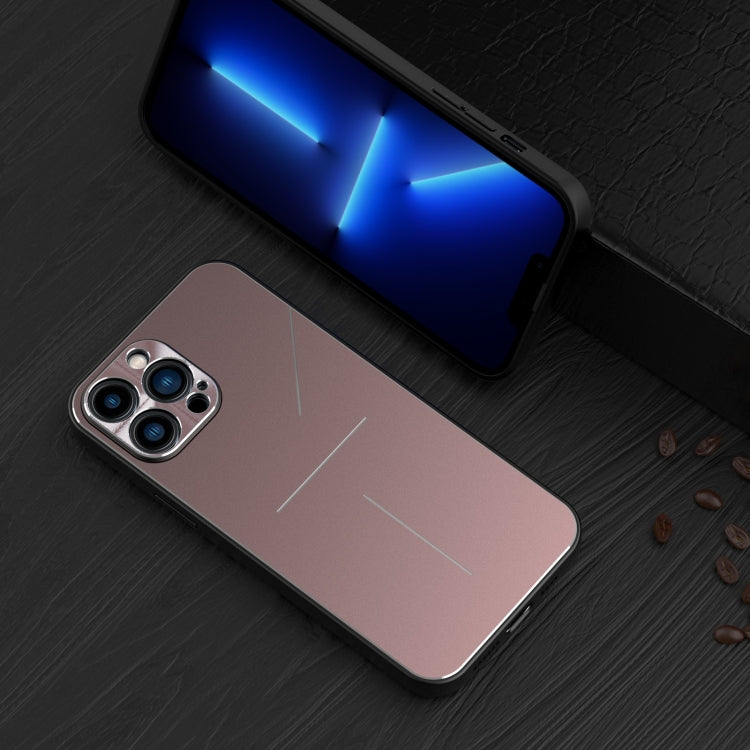 R-JUST RJ-52 3-Line Style Metal TPU Shockproof Protective Case, For iPhone 11 Pro