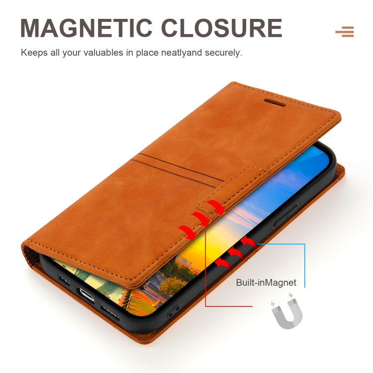 Dream Magnetic Suction Business Horizontal Flip PU Leather Case with Holder & Card Slot & Wallet, For iPhone 11 Pro, For iPhone 11 Pro Max, For iPhone X / XS, For iPhone XR