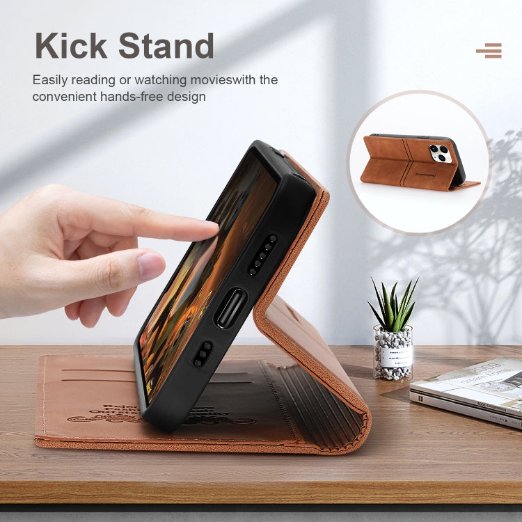 Dream Magnetic Suction Business Horizontal Flip PU Leather Case with Holder & Card Slot & Wallet, For iPhone 11 Pro, For iPhone 11 Pro Max, For iPhone X / XS, For iPhone XR