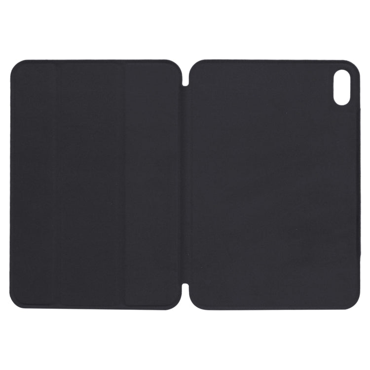 Horizontal Flip Ultra-thin Double-sided Clip Non-buckle Magnetic PU Tablet Leather Case With Three-folding Holder & Sleep / Wake-up Function, For iPad mini 2024 / mini 6