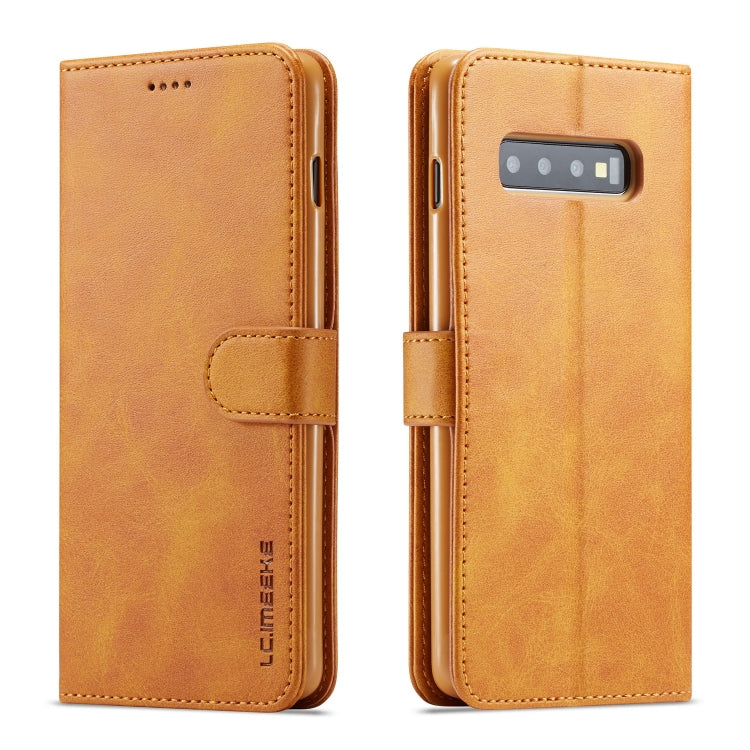 LC.IMEEKE Calf Texture Horizontal Flip Leather Case, with Holder & Card Slots & Wallet, For Galaxy Note 10 Plus, For Galaxy S10, For Galaxy S10 Plus, For Galaxy S10e