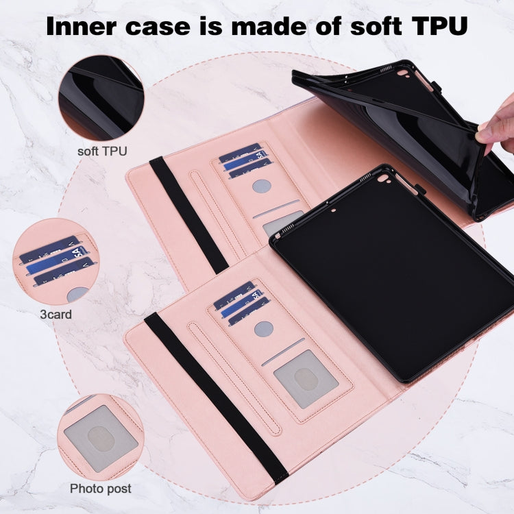 Embossed Butterfly Pattern Horizontal Flip Leather Tablet Case, For iPad mini 2024 / mini 6, For iPad Pro 11 2022 / 2021 / Air 4, For iPad 10.2 / Air 10.5 2019, For iPad mini 5 / 4 / 3 / 2 / 1