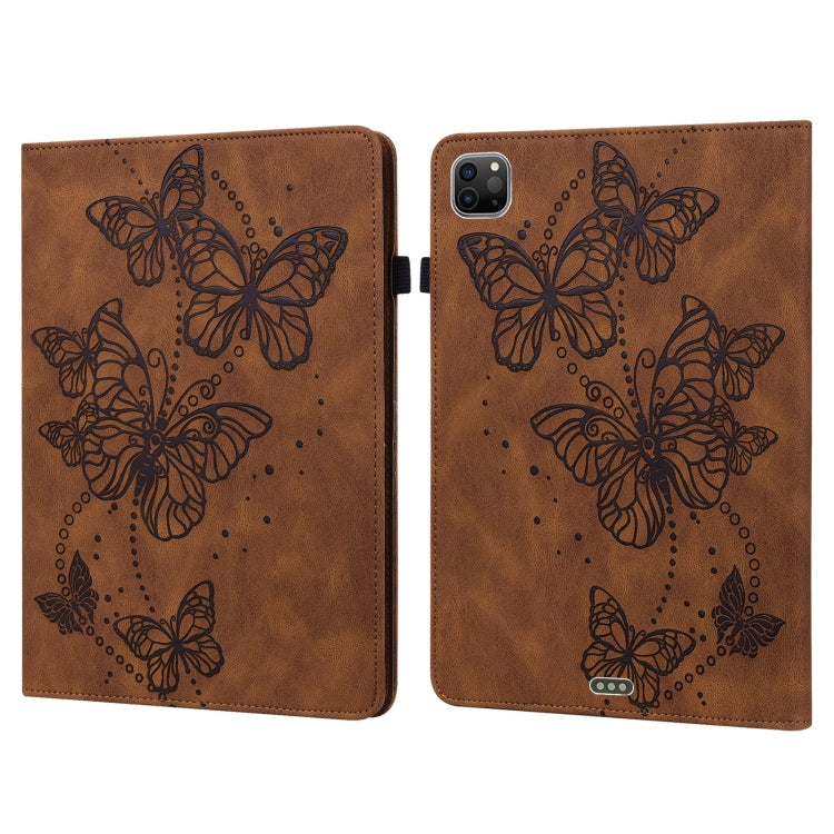 Embossed Butterfly Pattern Horizontal Flip Leather Tablet Case, For iPad mini 2024 / mini 6, For iPad Pro 11 2022 / 2021 / Air 4, For iPad 10.2 / Air 10.5 2019, For iPad mini 5 / 4 / 3 / 2 / 1