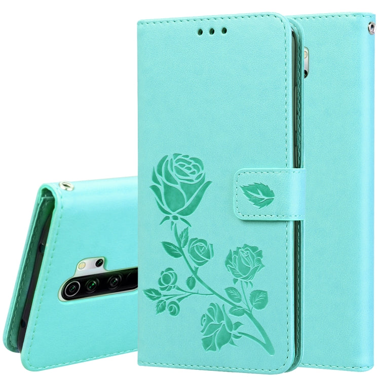 Rose Embossed Horizontal Flip PU Leather Case for Galaxy A10, with Holder & Card Slots & Wallet, For Xiaomi Redmi 8, For Xiaomi Redmi Note 8, For Xiaomi Redmi Note 8 Pro, For Galaxy A10s