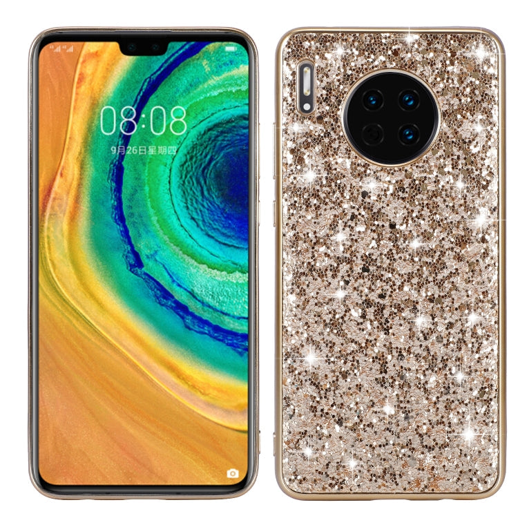 Glittery Powder Shockproof TPU Case, For Huawei Mate 30, For Huawei Mate 30 Pro, For Xiaomi Redmi Note 8, For Xiaomi Redmi Note 8 Pro