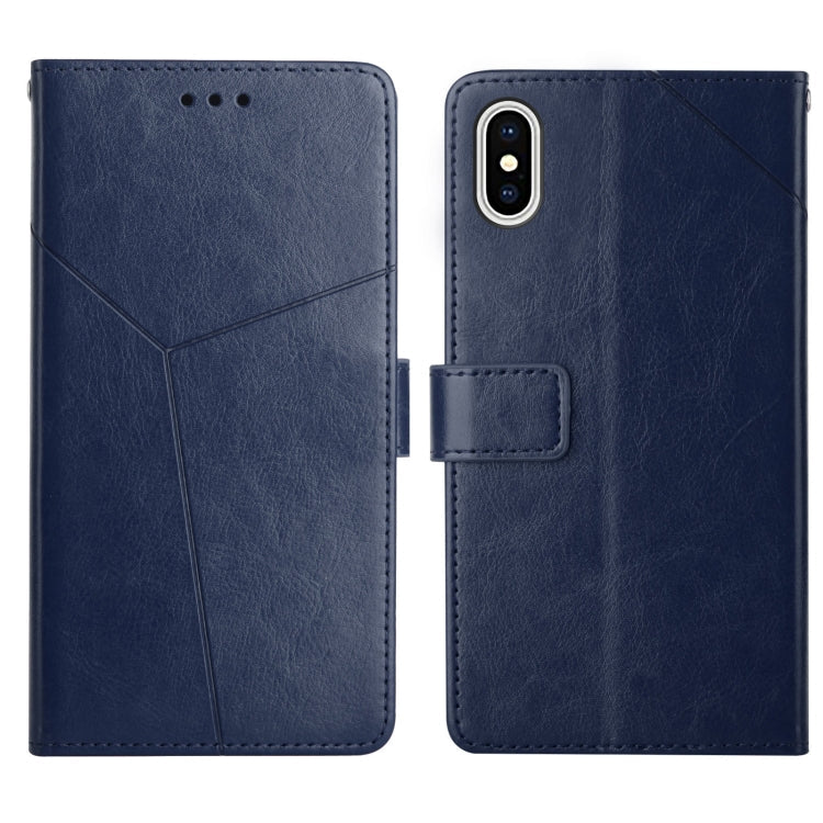 Y Stitching Horizontal Flip Leather Phone Case with Holder & Card Slots & Wallet & Photo Frame, For iPhone XS / X, For iPhone XR, For iPhone XS Max