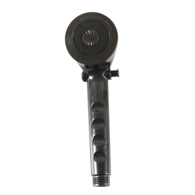 RV External Shower Box Head with Hose, A6622-02 Black