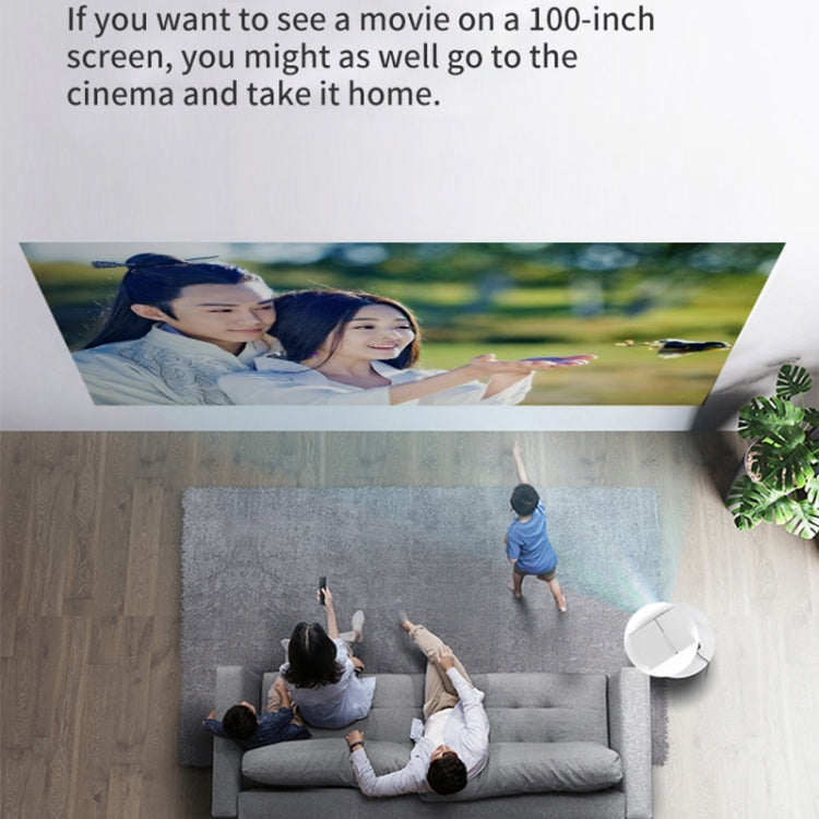 YG450 1280x720 1500 Lumens Portable Home Theater LED HD Projector, US Plug, AU Plug