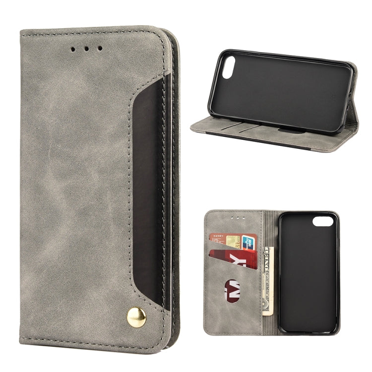 Skin Feel Splicing Leather Phone Case, For iPhone 6 Plus & 6s Plus, For iPhone 6 & 6s